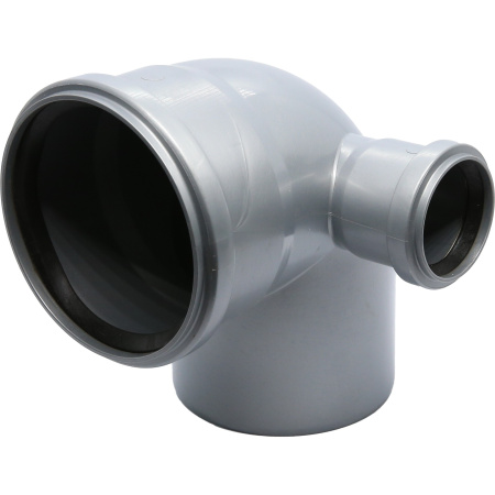 Отвод VALFEX 110/50х87,5гр. фронт вверх PP-H для внут. канал. (30), 23125150