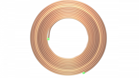 Труба медная 12,7x0,71x15000мм (1\/2"х0,028") Refpipe Master SPL-12075-15RP